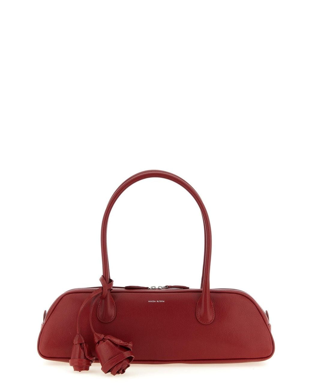 Magda Butrym Red 'Brigitte Trapeze' Handbag