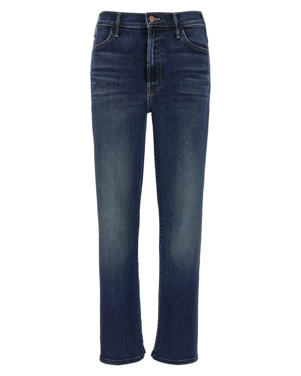 Mother Blue 'The Hustler Ankle' Jeans
