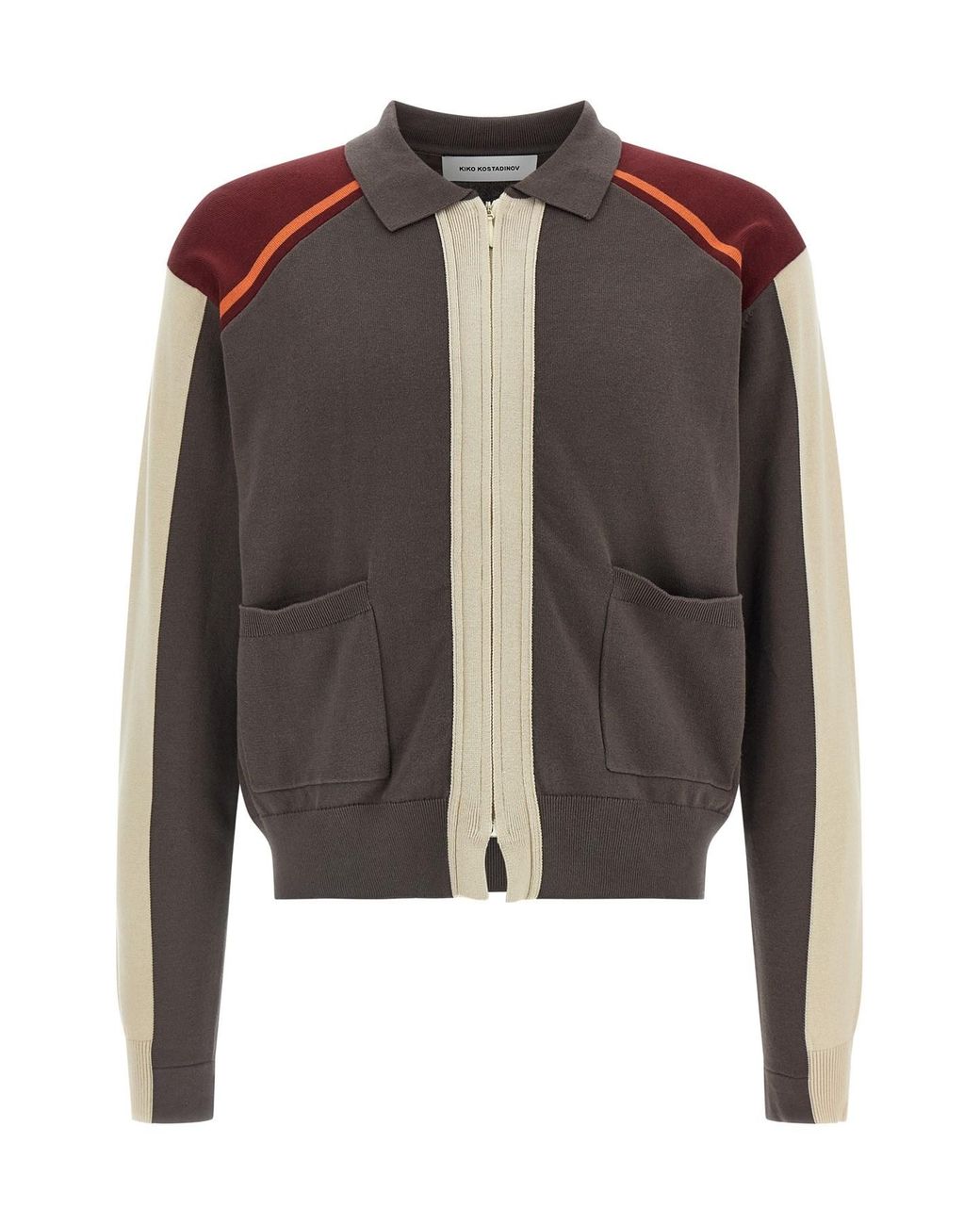 Kiko Kostadinov Brown 'munno Knit' Cardigan for men