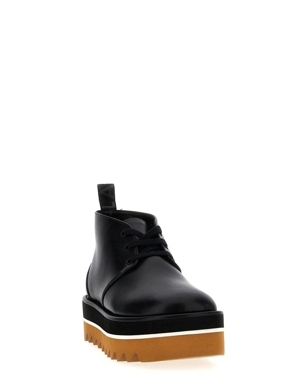 Stella McCartney Black Ankle Boots 'Sneakelyse Eco Alter Mat'