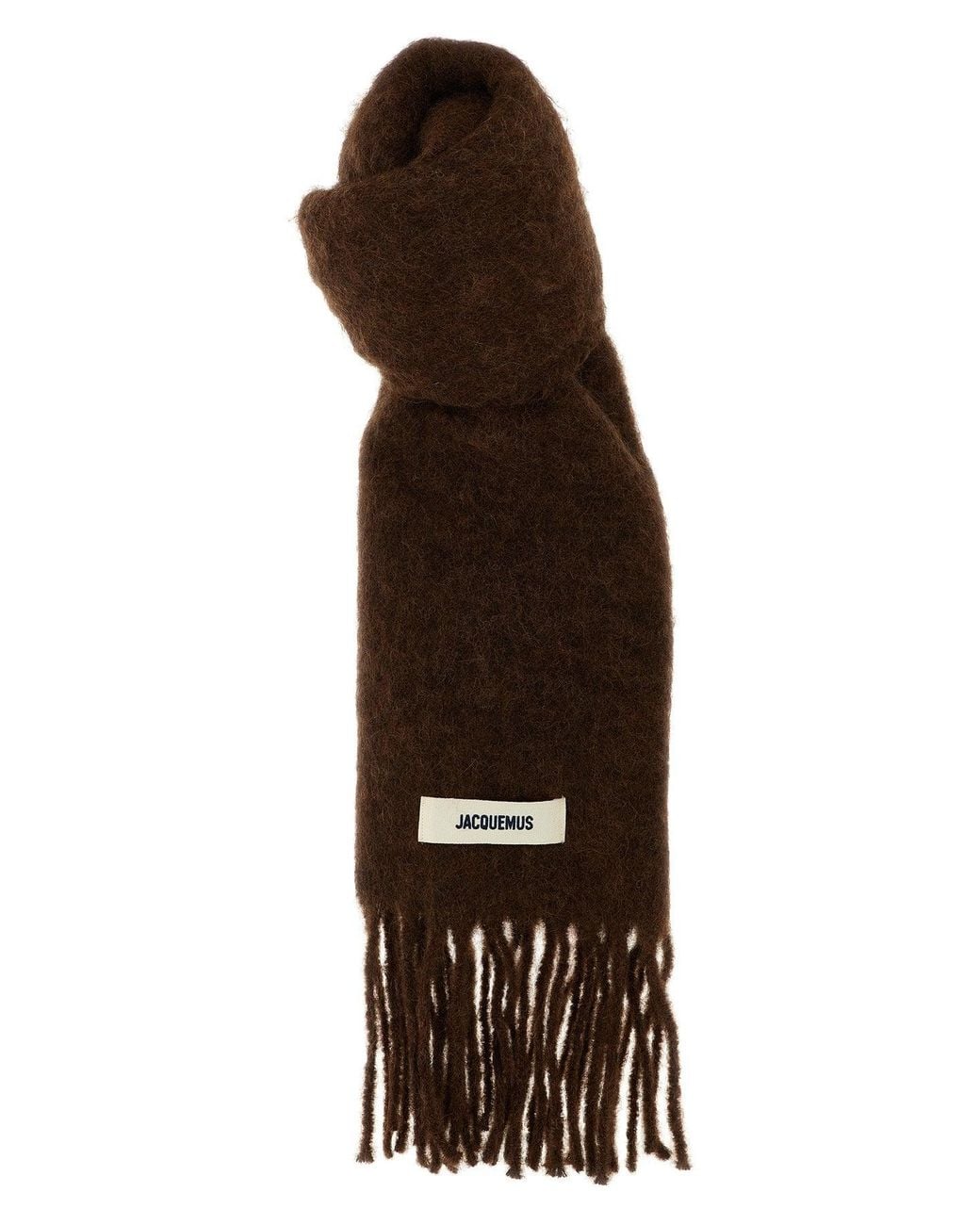 Jacquemus Brown Scarf 'L'Echarpe Carro' for men