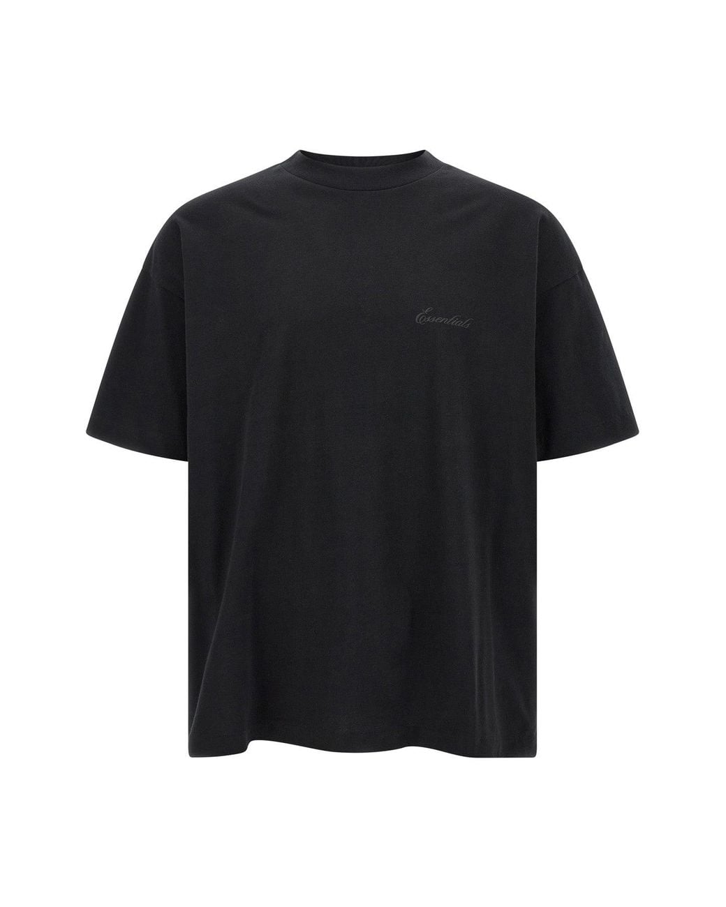 Fear Of God Black The 'Classic' T-Shirt for men