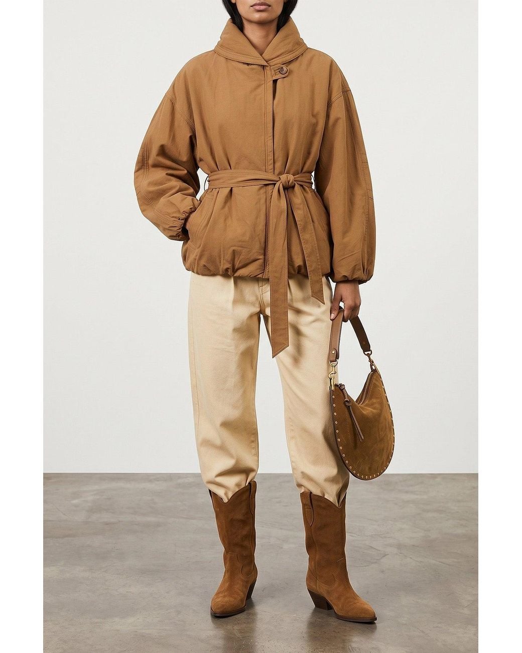 Isabel Marant Brown Voilinda Jacket