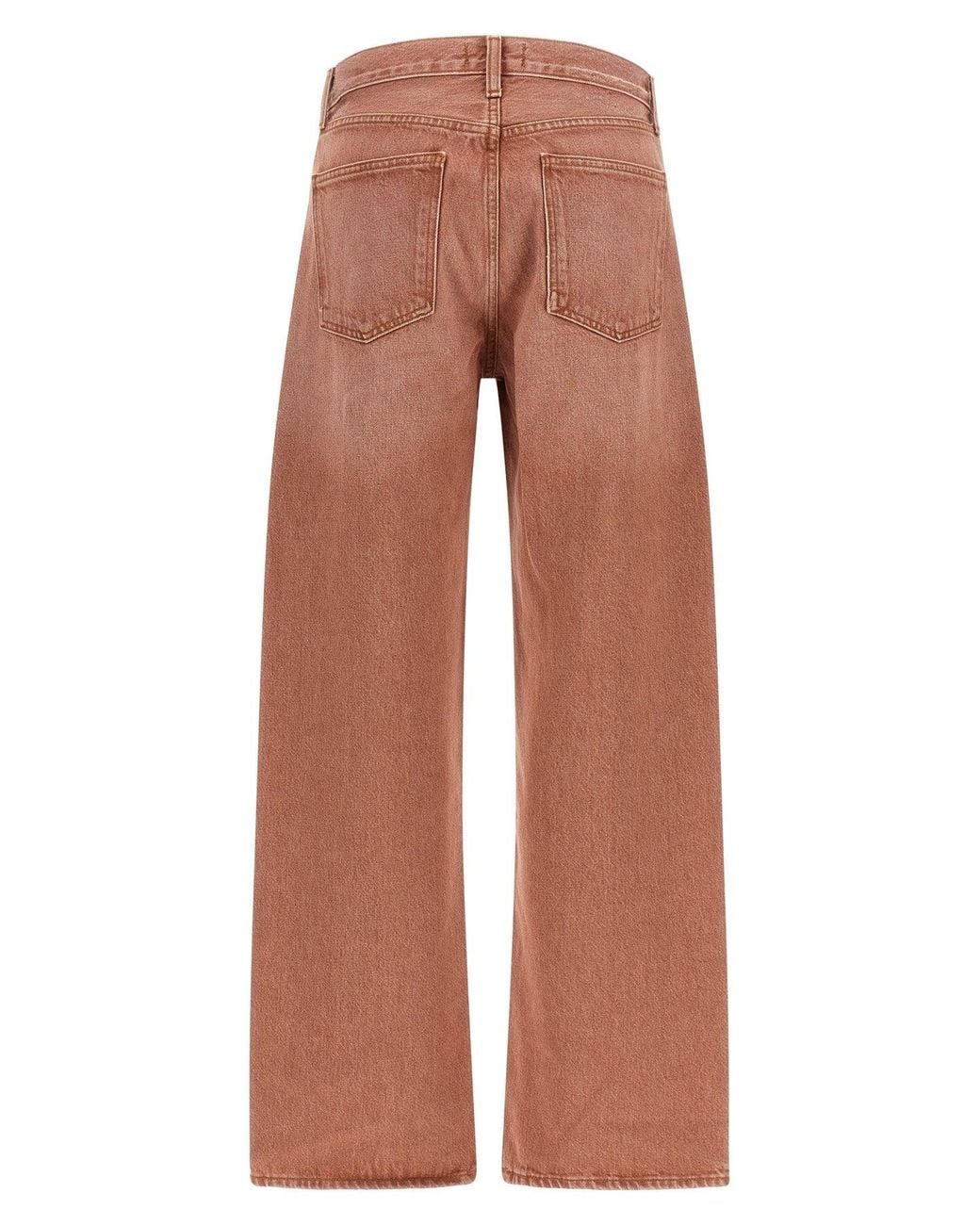 Agolde Brown 'Arc' Jeans