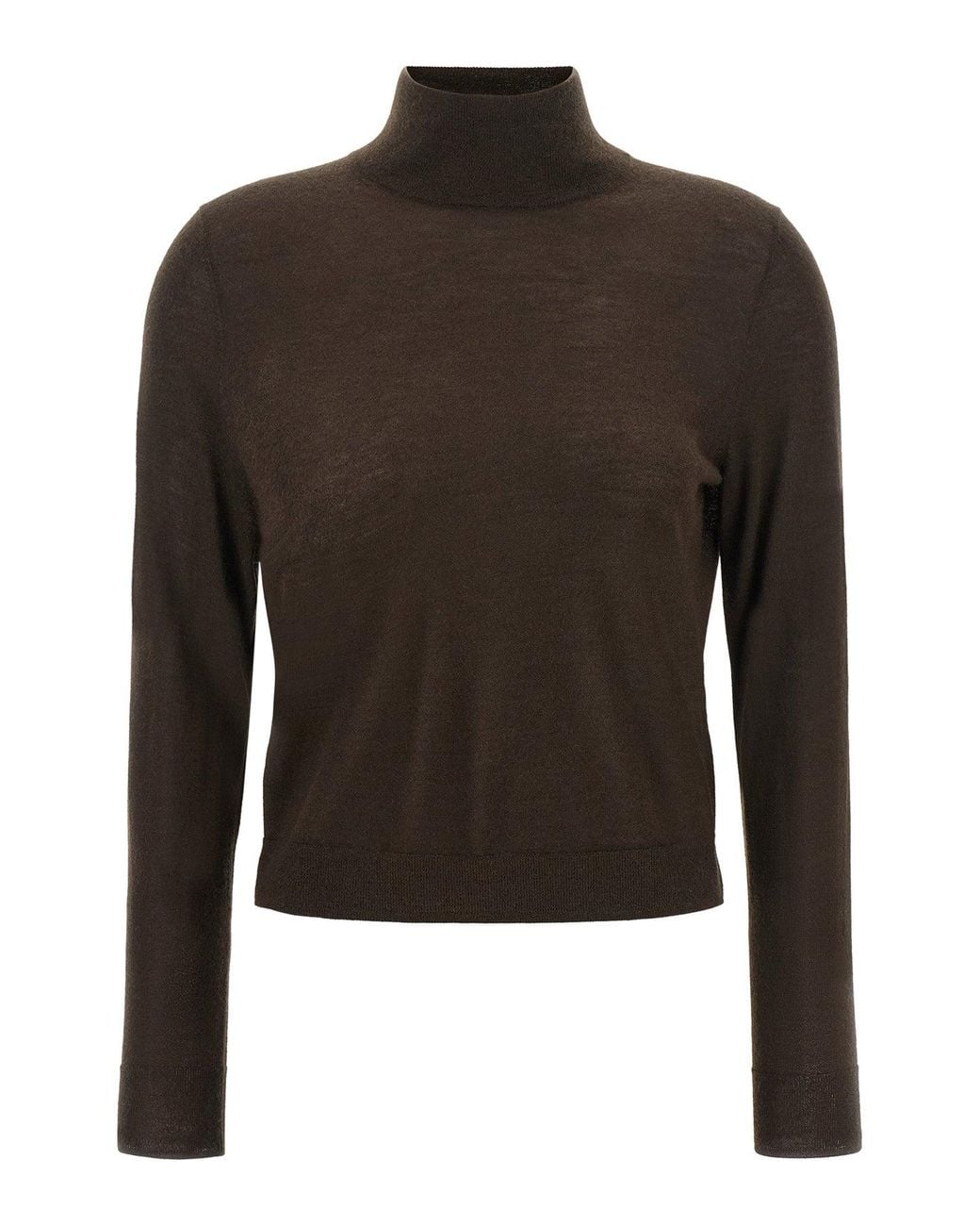 Vince Black Cashmere And Silk Turtleneck