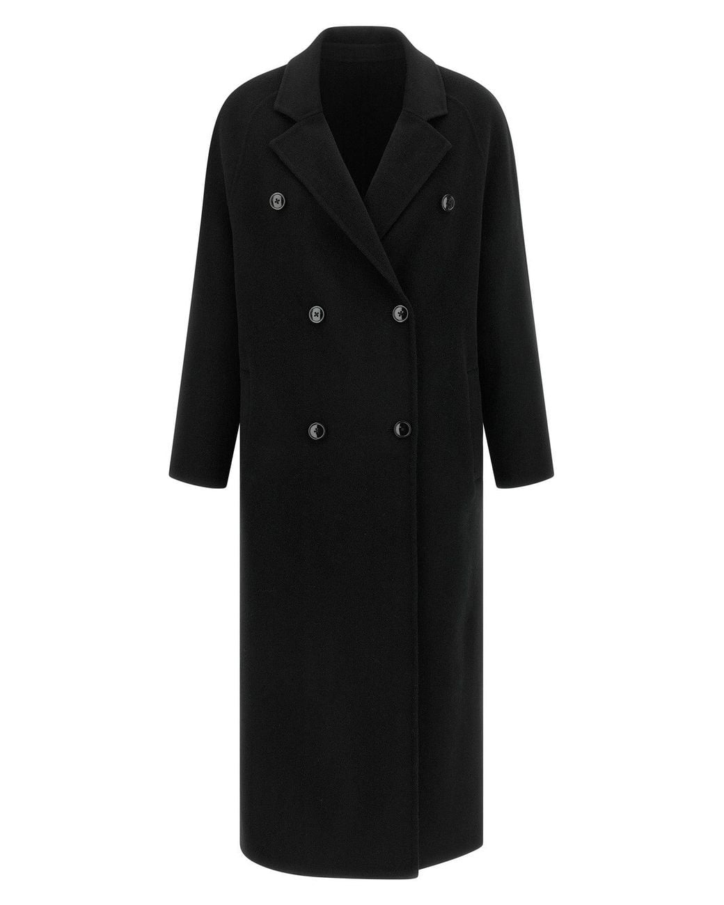 Loulou de Saison Black 'Irvin' Double-Breasted Coat
