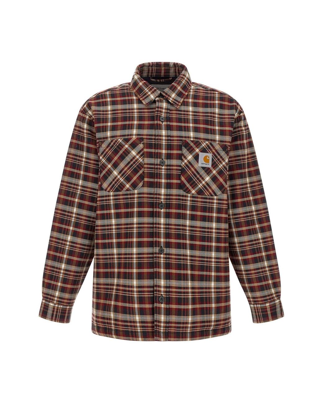 Carhartt Brown 'cronyn' Overshirt for men