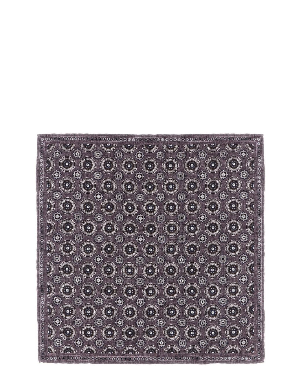 Brunello Cucinelli Gray Double-face Pocket Clutch for men