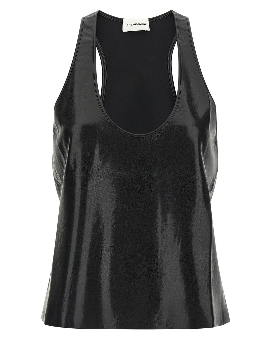 ANDAMANE Black 'pura' Tank Top