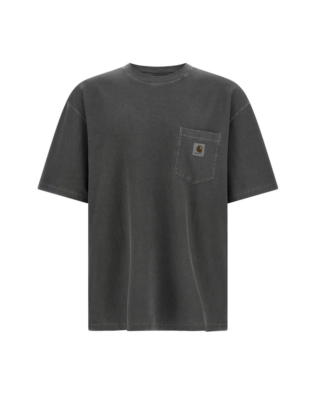 Carhartt Gray 'pocket' T-shirt for men