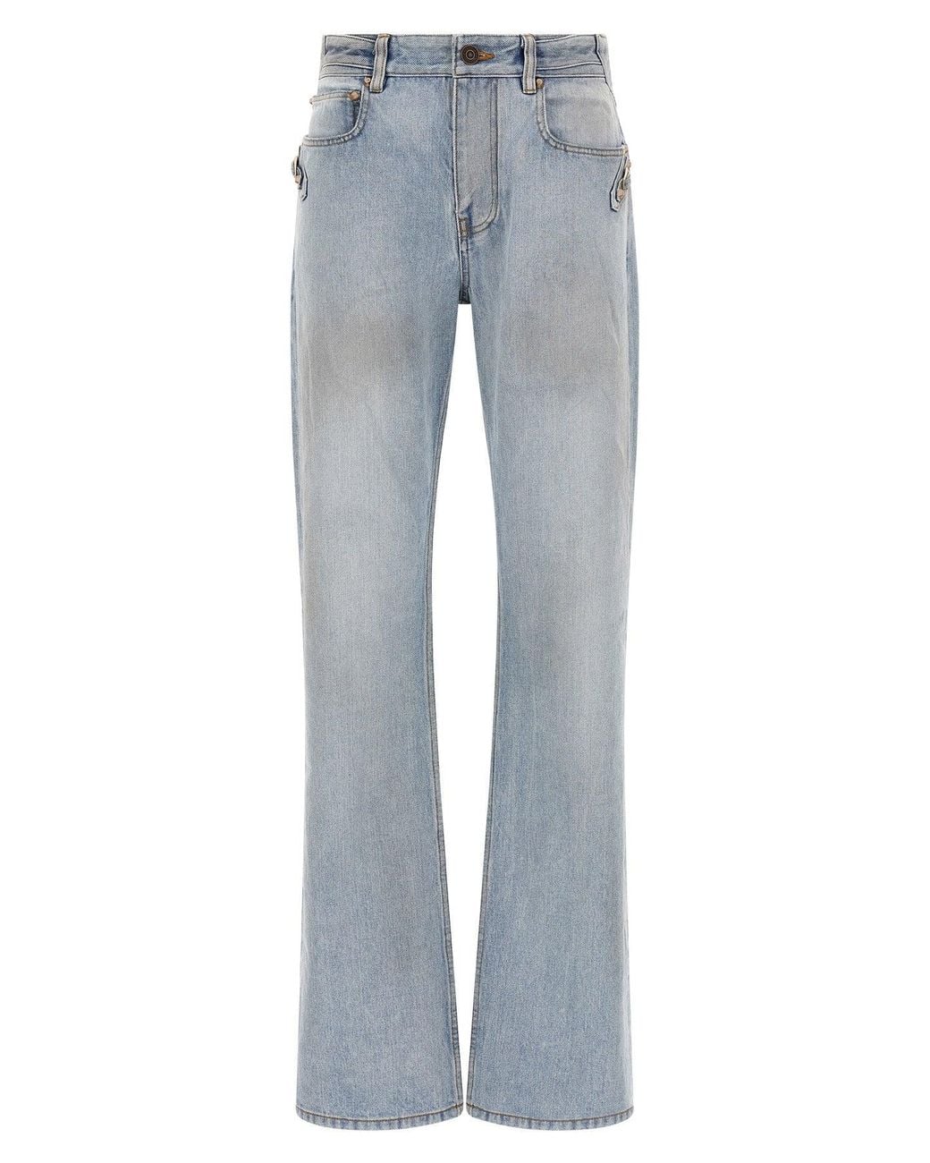Balenciaga Blue Jeans 'City Straight Pants'