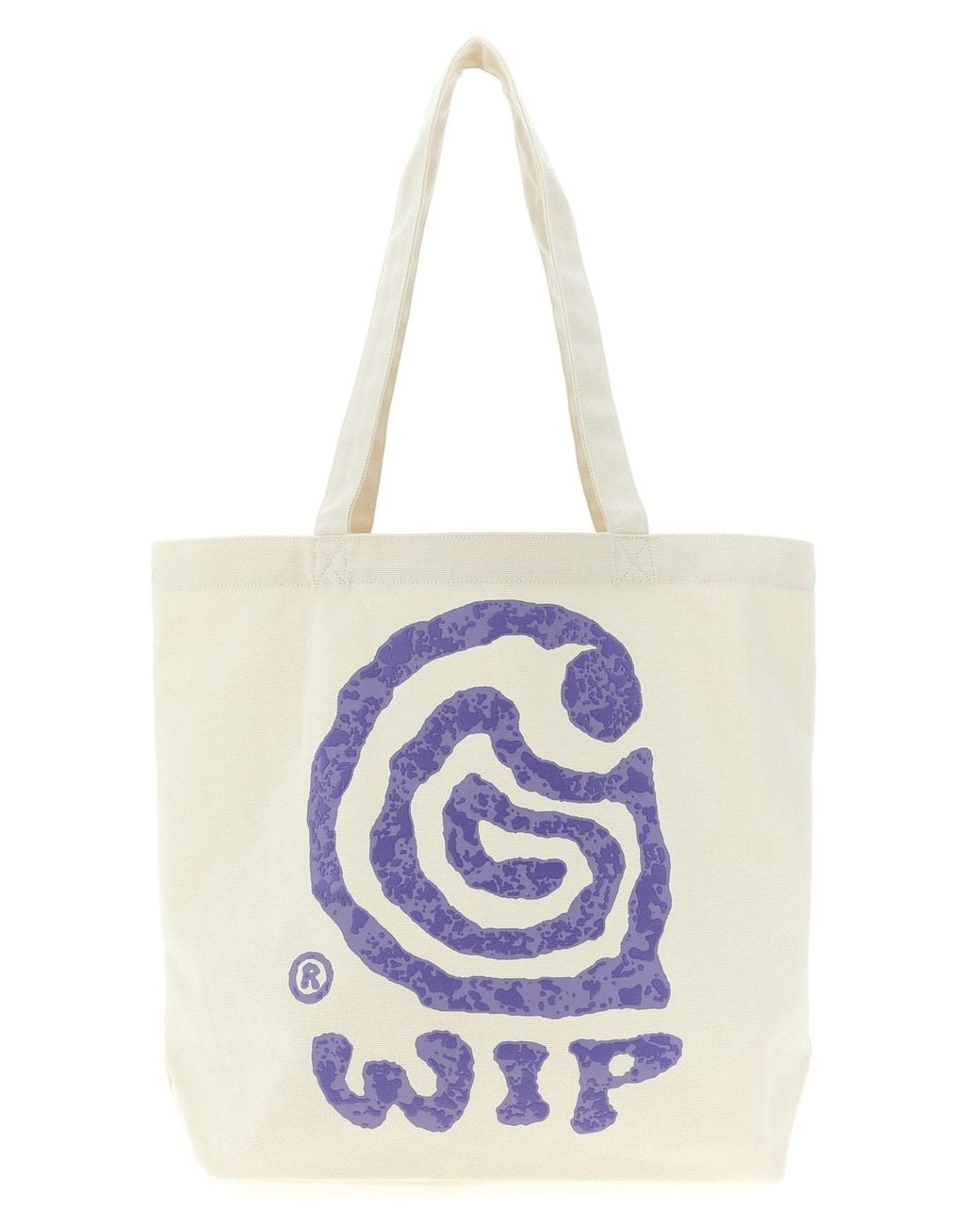 Carhartt White 'canvas Graphic Tote' Shopping Bag for men