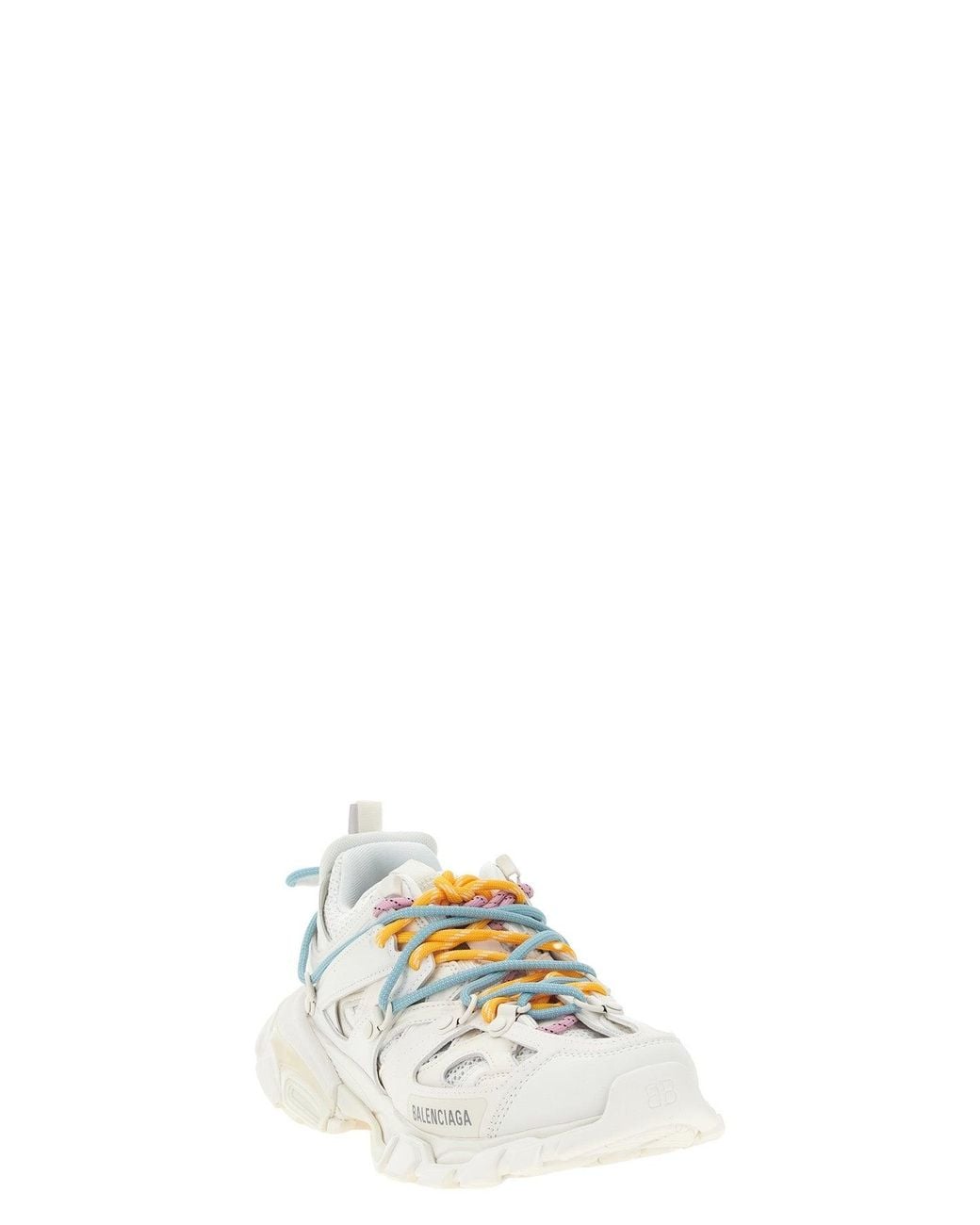 Balenciaga White Sneakers 'Track Trail Laces'