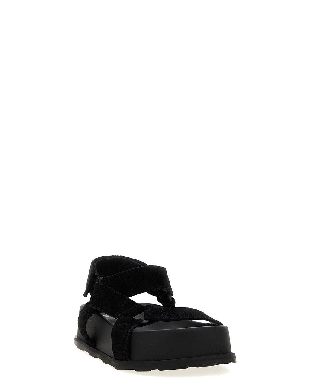 Moschino Black Sandale 'Logo'