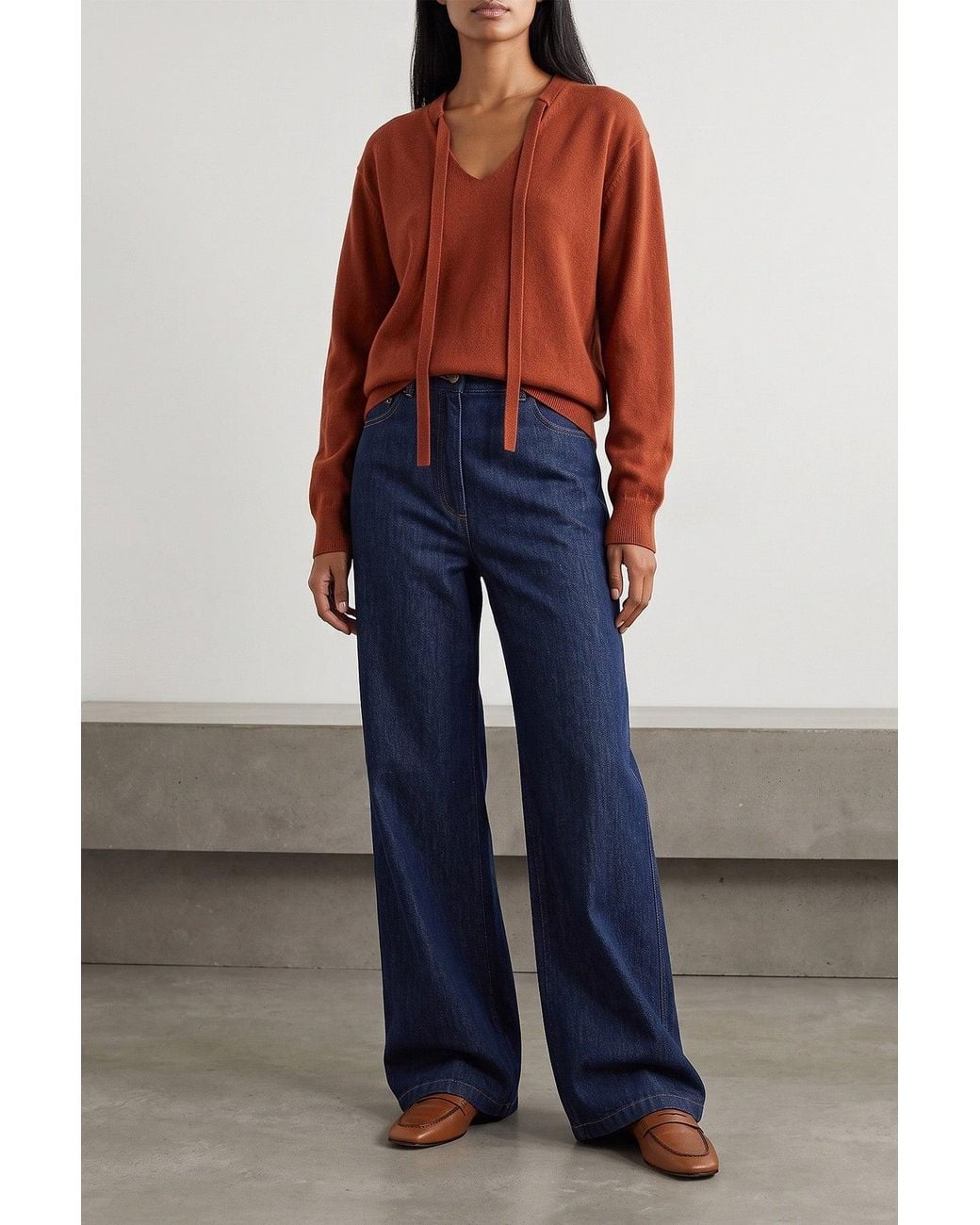 Dries Van Noten Brown Towie Knit Sweater
