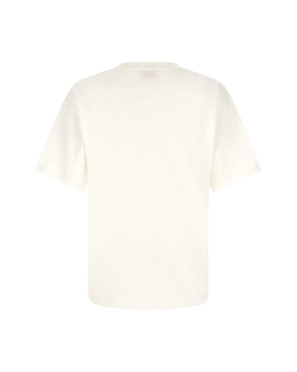 DIESEL White T-Boxt-Lab T-Shirt With Logo Patch for men