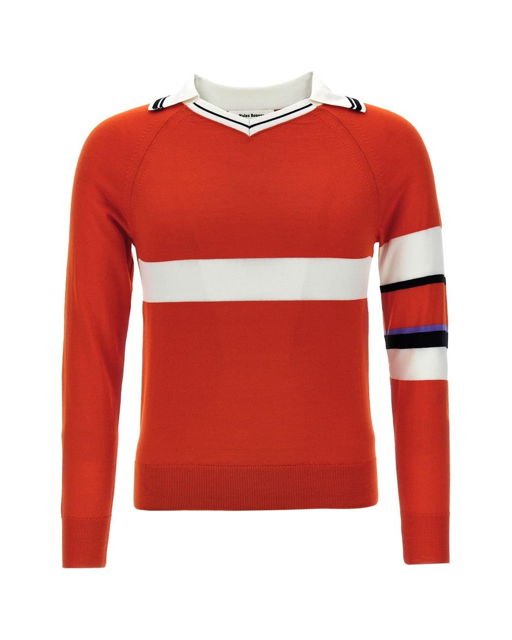 Wales Bonner Red 'calm' Sweater for men
