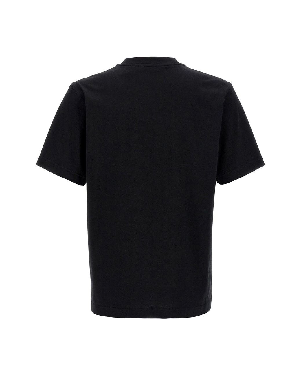 Burberry Black Ekd Print T-Shirt for men