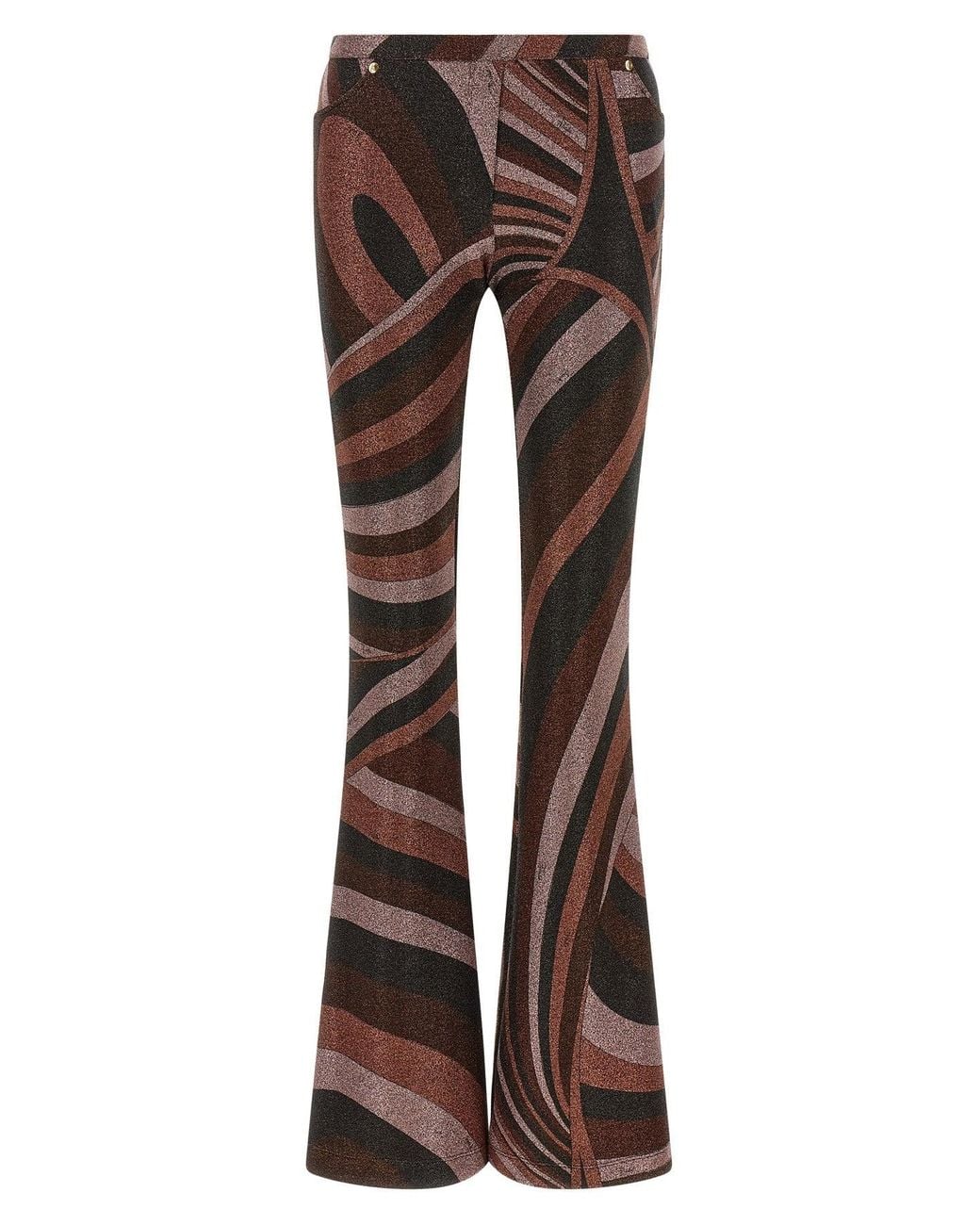 Emilio Pucci Brown Iride Trousers