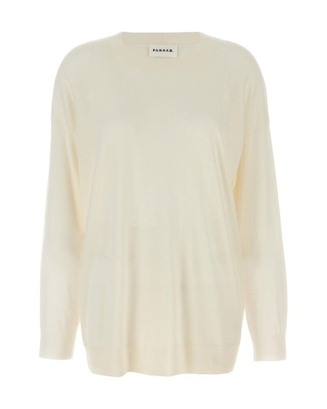 P.A.R.O.S.H. Natural P. A.R. O.S. H. Sweater 'Maglieria Panna'