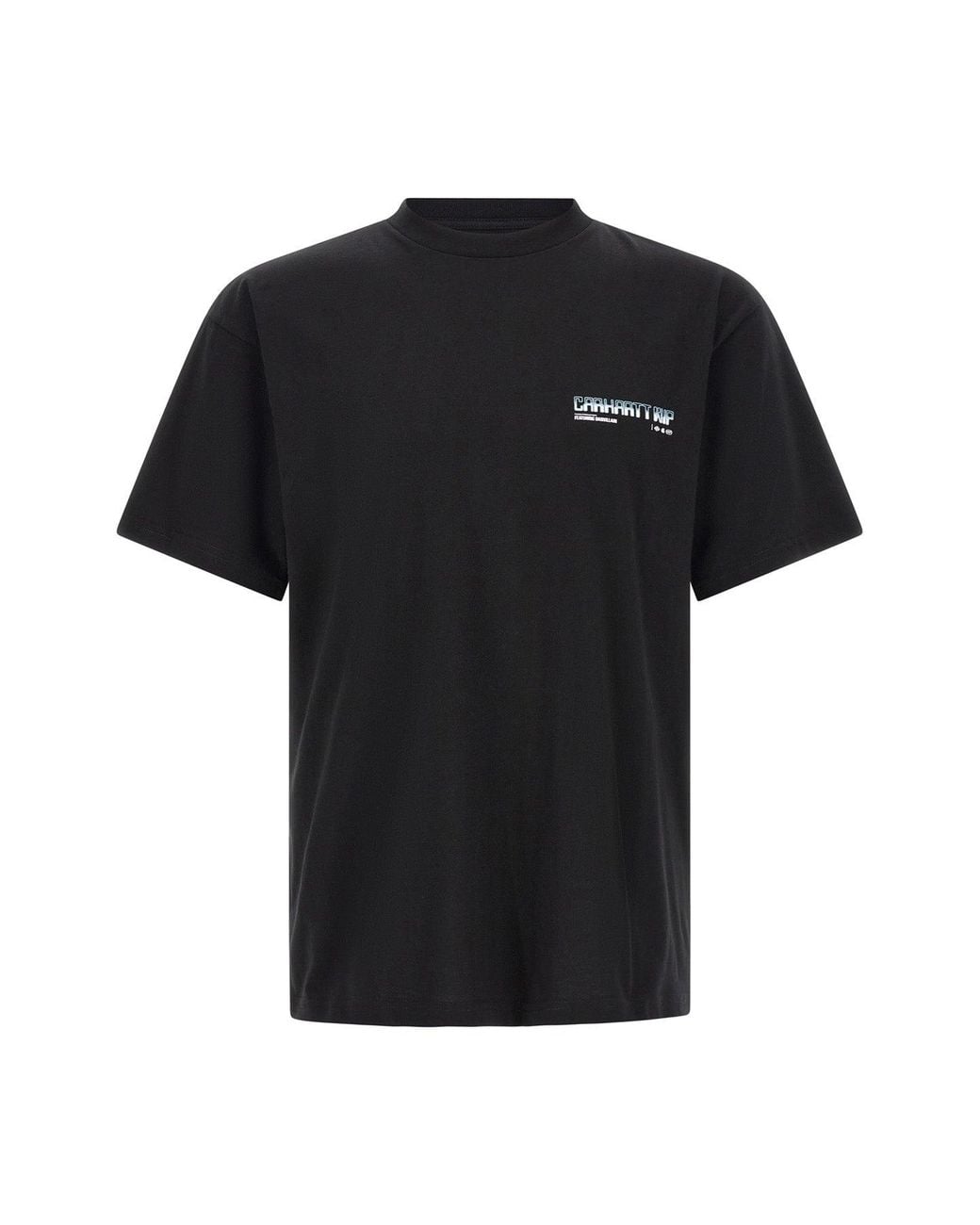 Carhartt Black T-Shirt With Wiptopia Ii Graphic Print for men