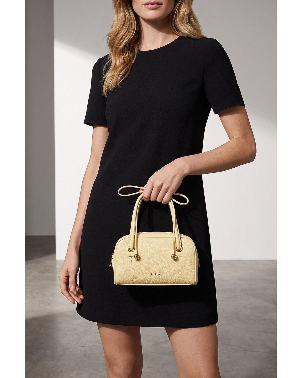 Furla Metallic Poppy S' Handbag