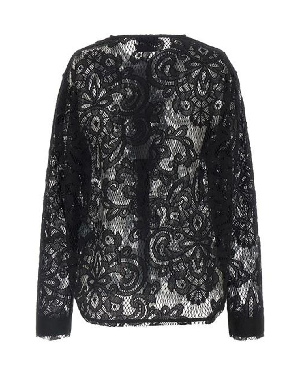 Camicia Pizzo di Nude in Black