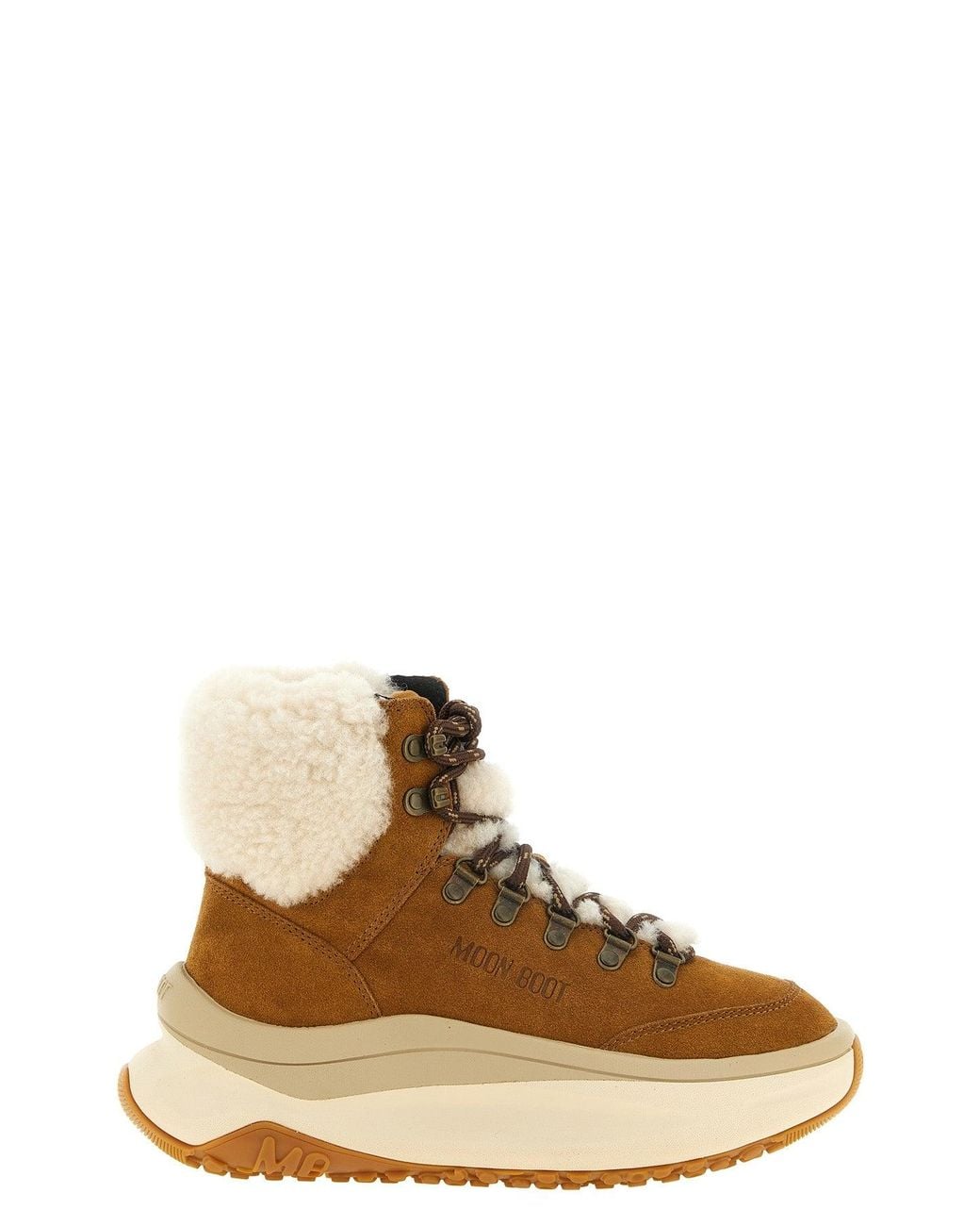 Moon Boot Brown 'Moon247 City Mid' Sneaker