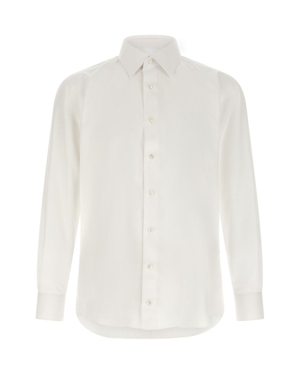 Brioni White 'clark' Shirt for men