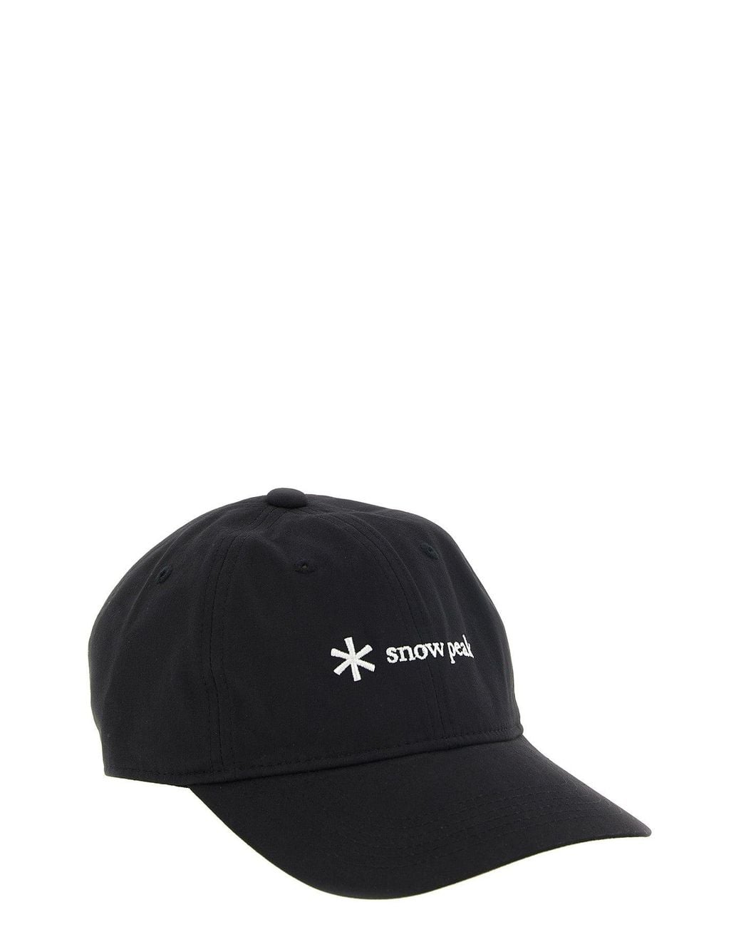 Snow Peak Black The 'New Standard' Cap for men
