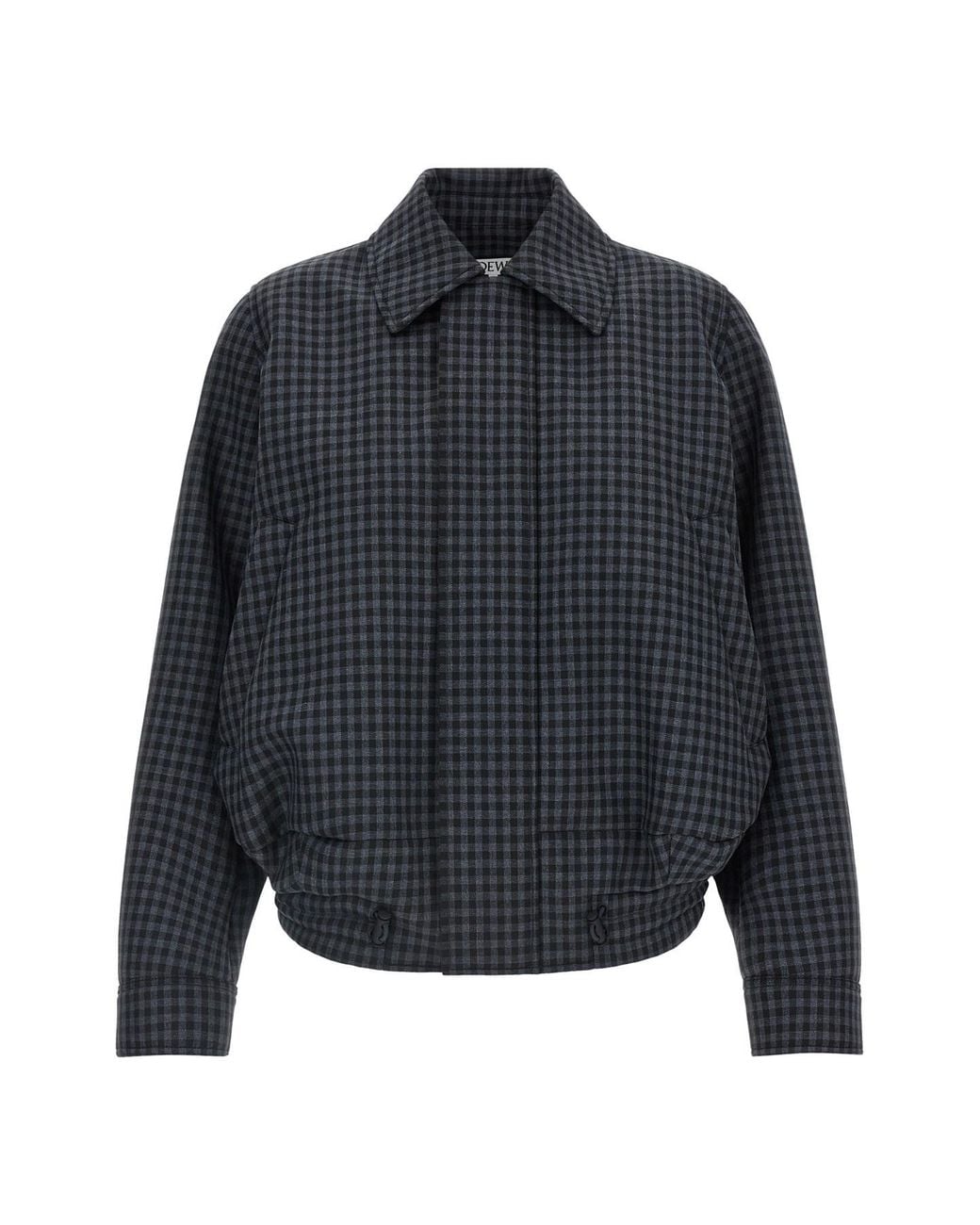 Loewe Blue Check Jacket