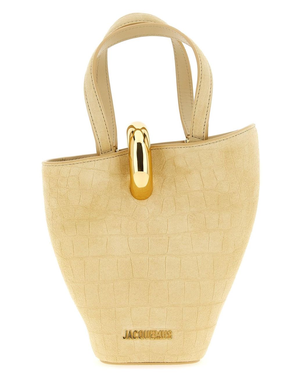 Jacquemus Metallic 'le Petit Bambola' Mini Handbag