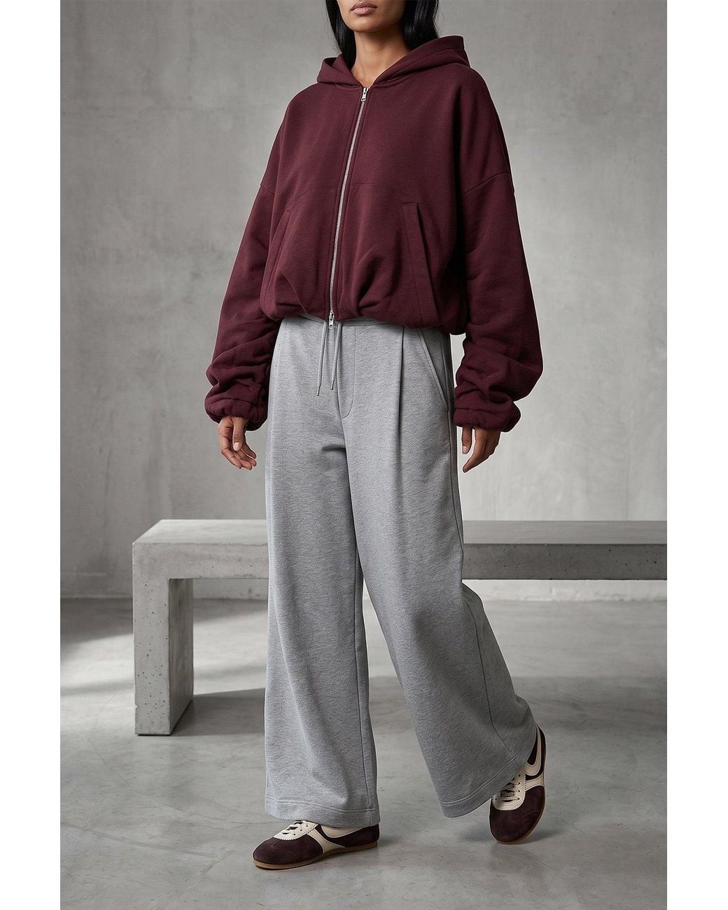 Dries Van Noten Brown Sneakers With Scalloped Details