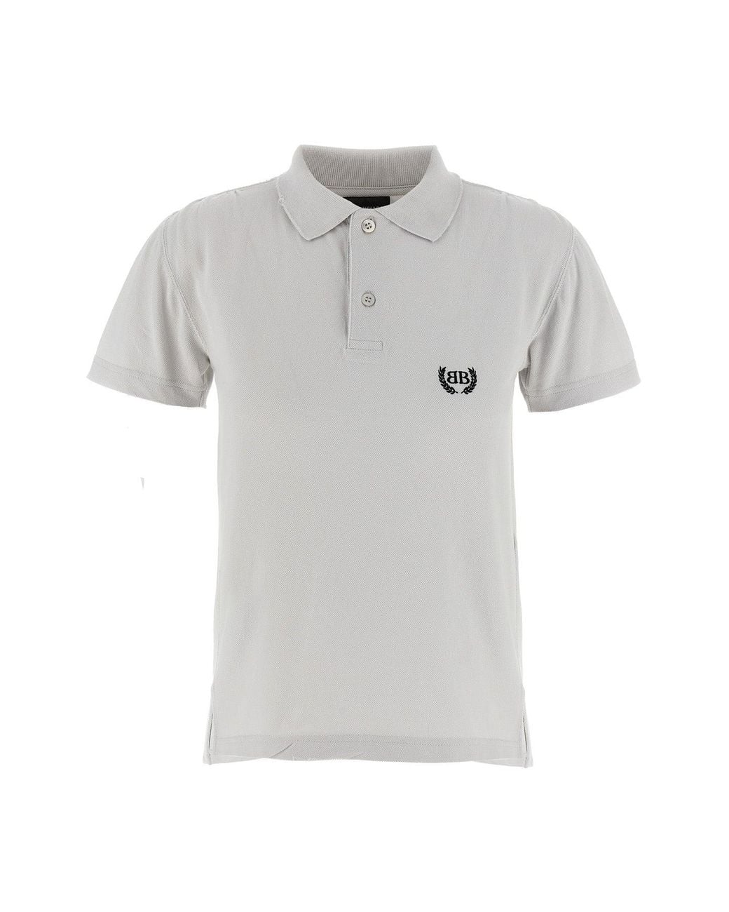Balenciaga Gray Polo /Fitted Polo'