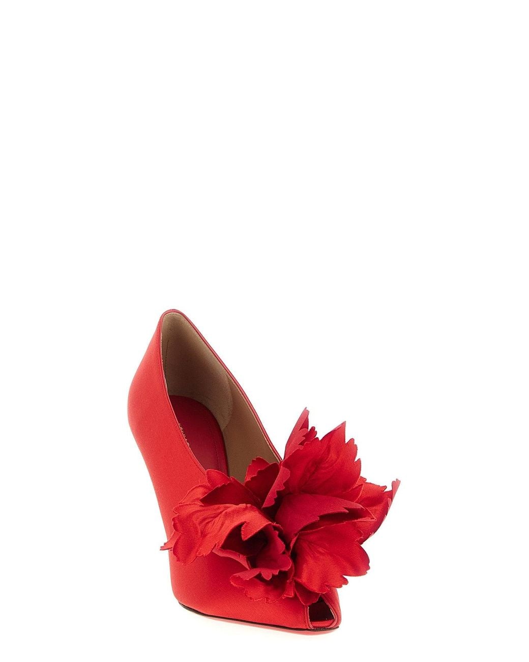 Ferragamo Red 'Galia 95 T' Pumps