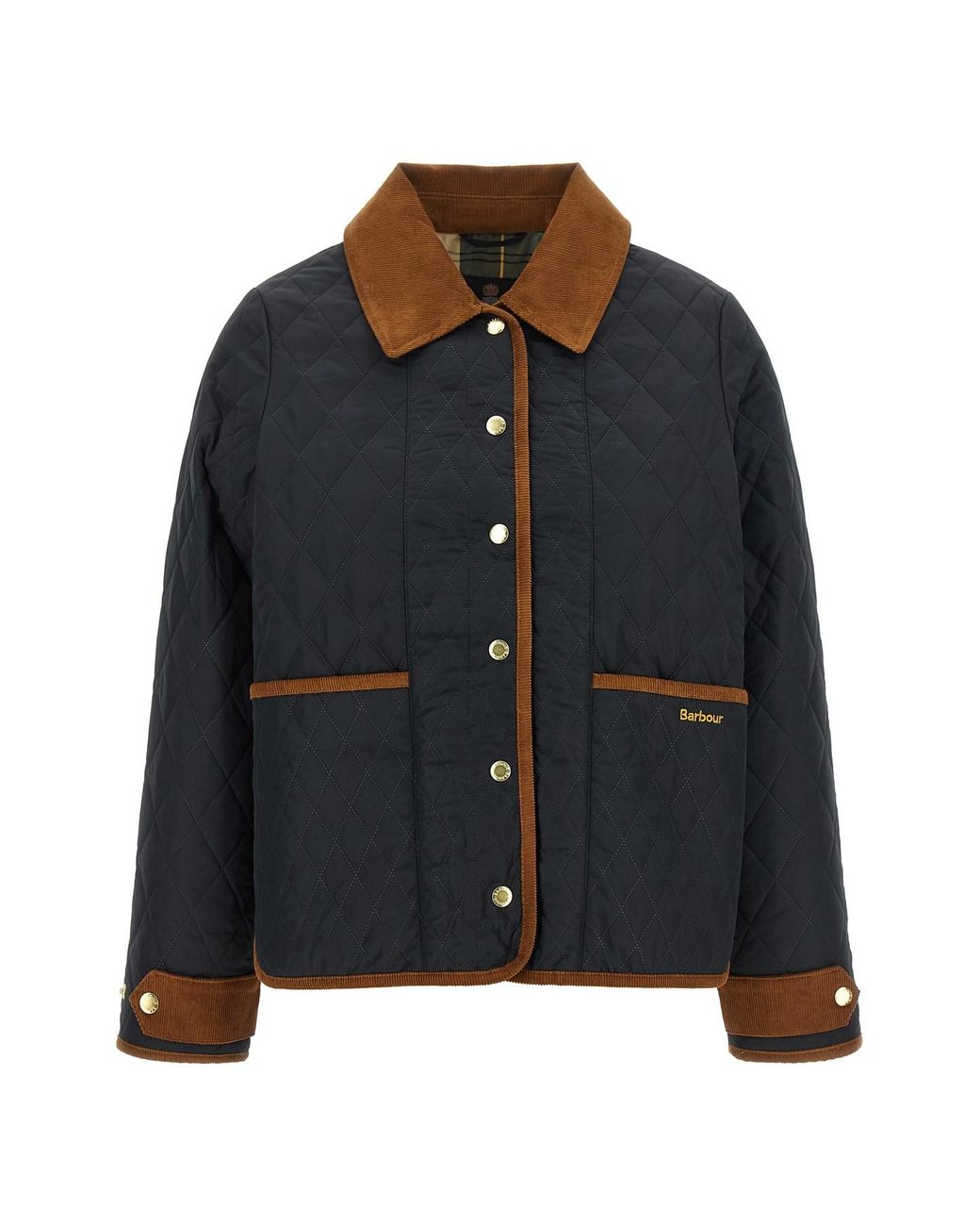 Barbour Black Quilted 'ainsdale' Jacket