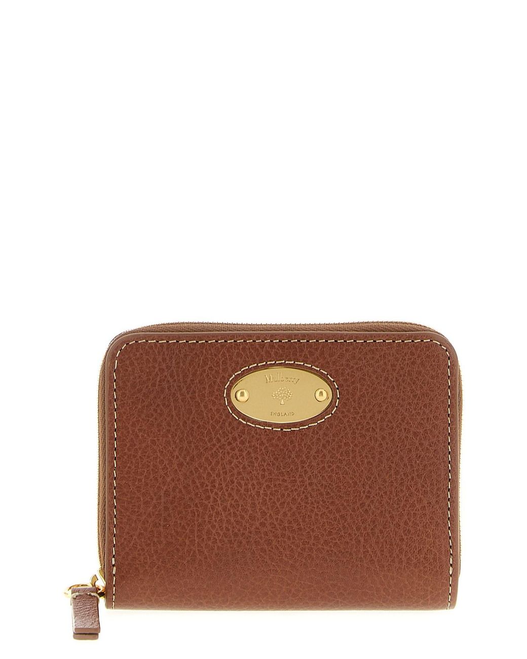 Mulberry Brown 'zip Around' Wallet