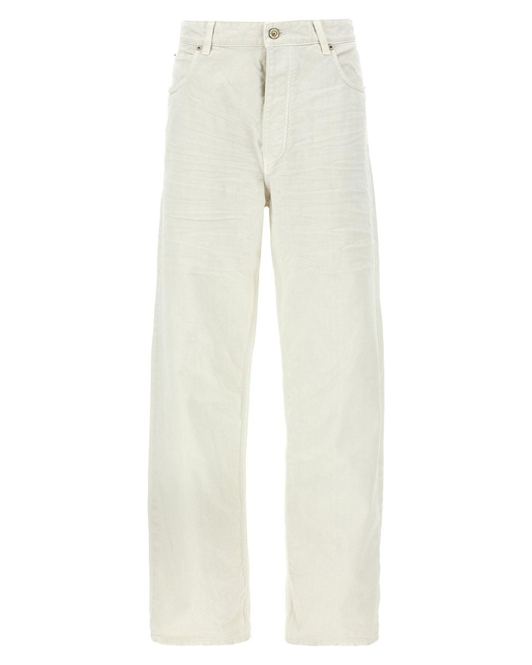 Balenciaga White Jeans 'Loose Fit'