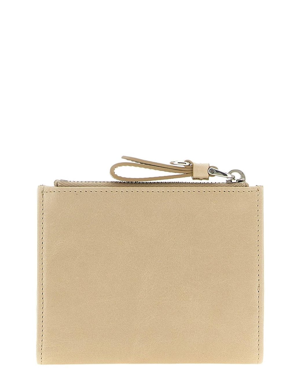 Miu Miu Natural Small Leather Wallet