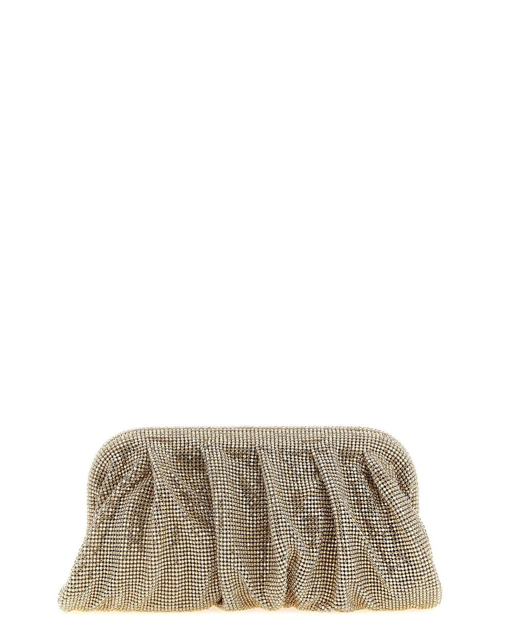 Benedetta Bruzziches Gray 'venus La Grande' Clutch
