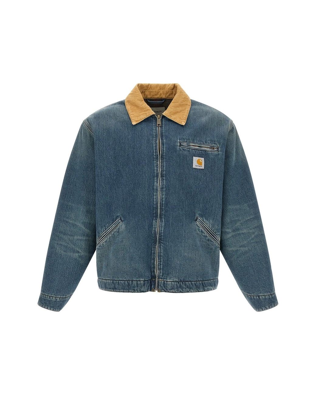 Carhartt Blue Og Detroit Jacket for men