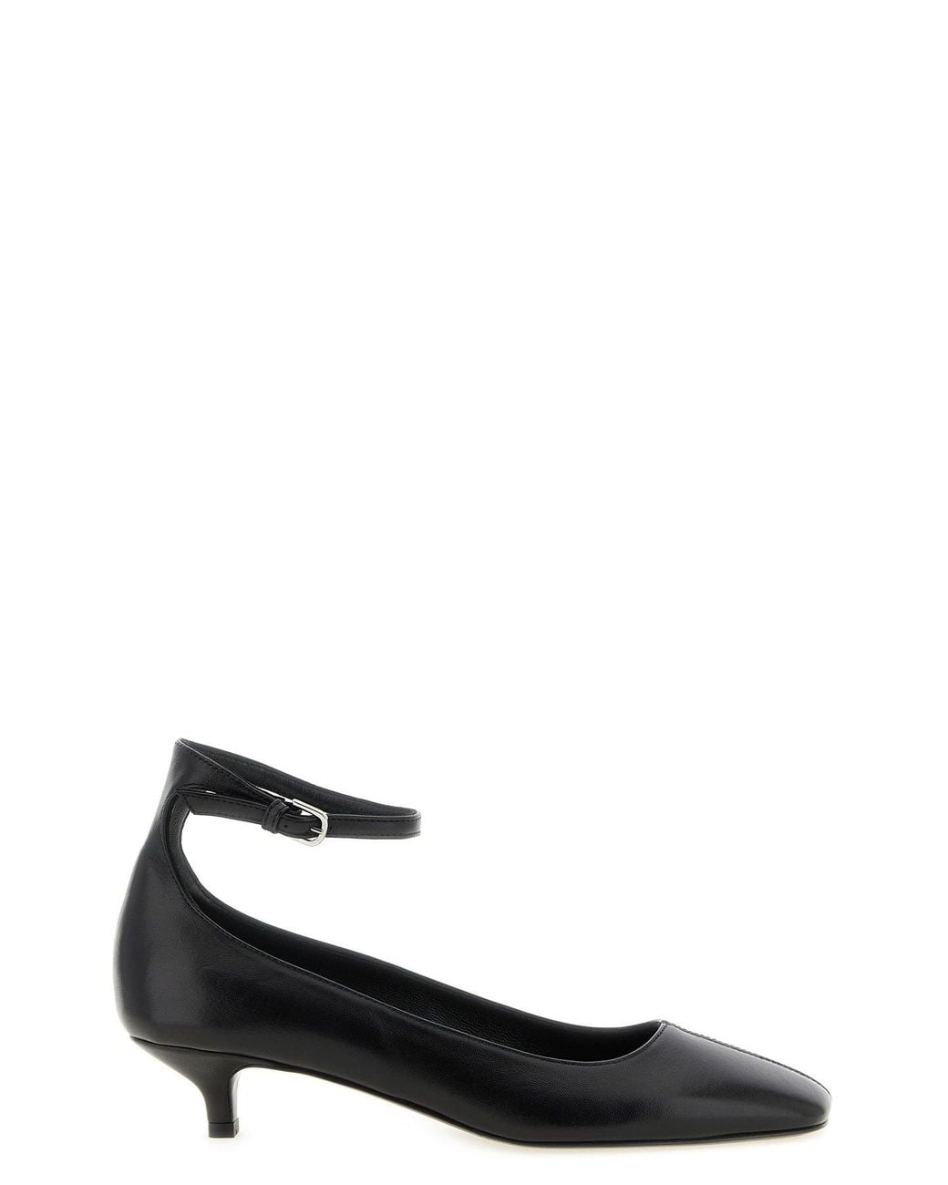 Totême Black Pump With Central Seam