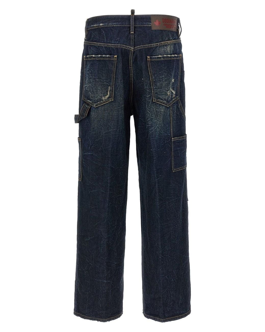 DSquared² Blue 'Loose Carpenter' Jeans for men