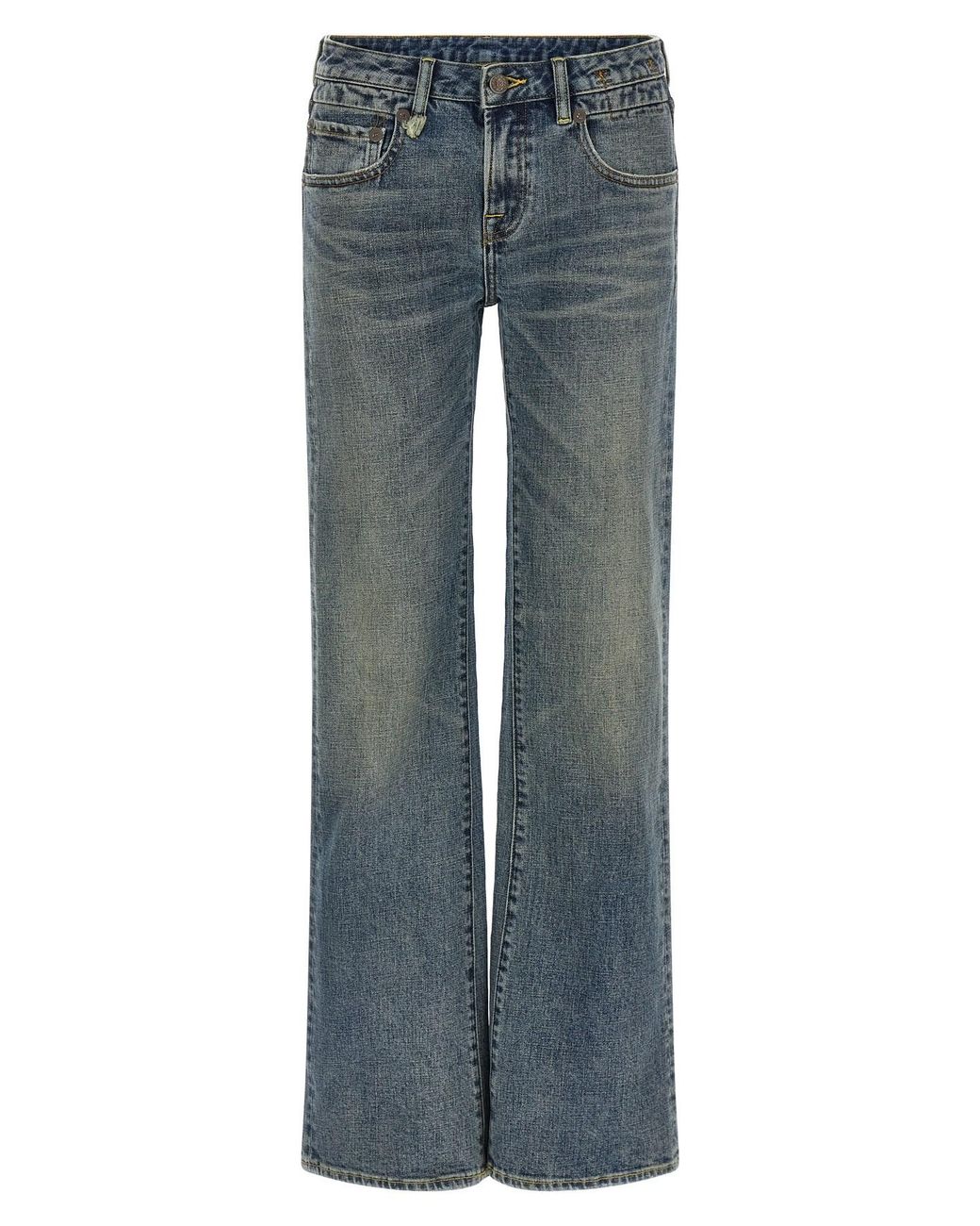 R13 Blue 'boy Flare' Jeans