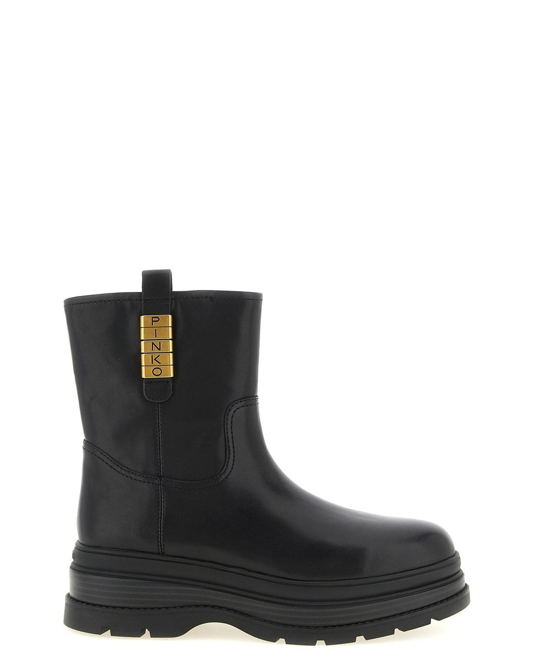 Pinko Black 'eva 02' Ankle Boots