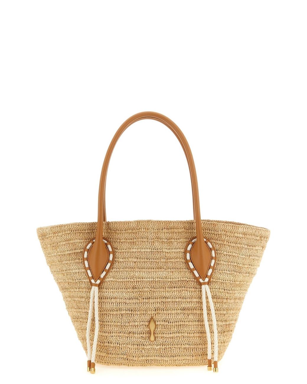 Christian Louboutin Multicolor 'venus Basket' Large Shopping Bag