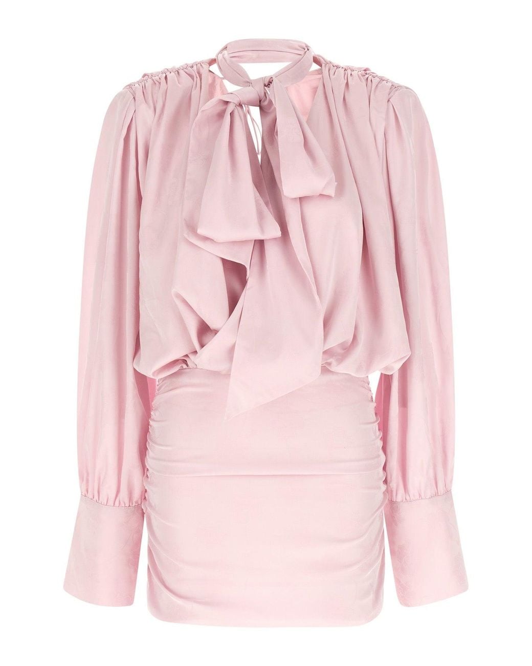 ROTATE BIRGER CHRISTENSEN Pink Ls Mini Dress