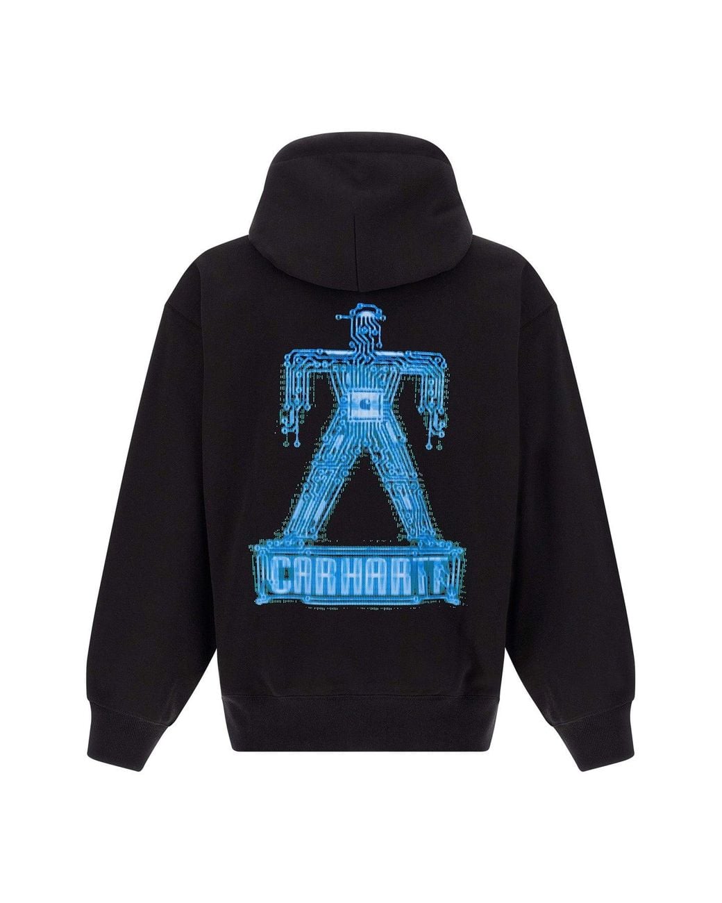 Carhartt Blue 'Electric Boogie' Hoodie for men