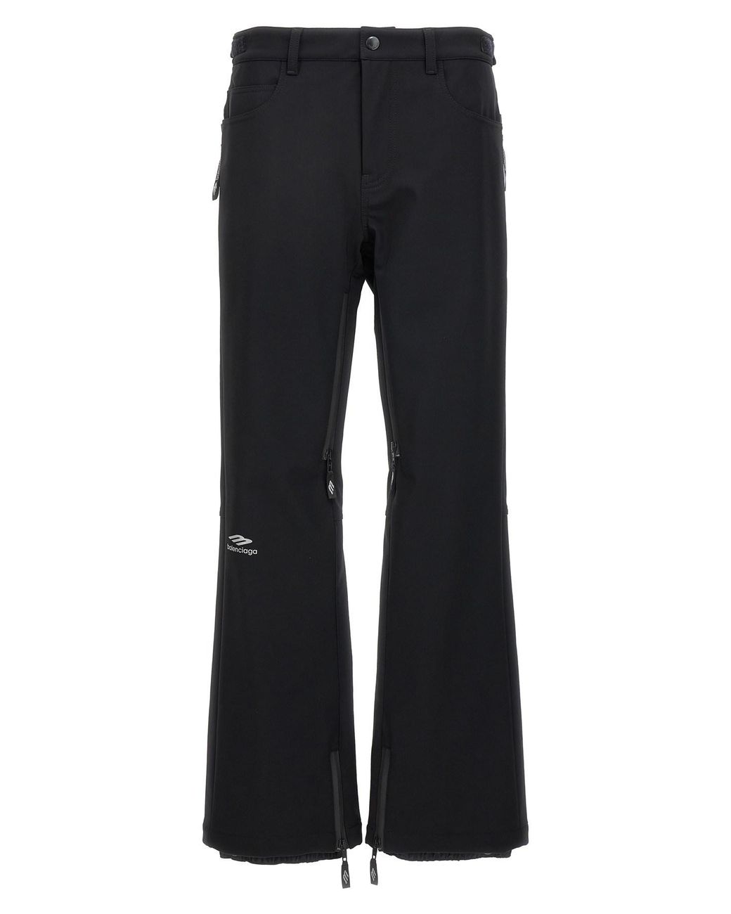 Balenciaga Black '5-Pocket Ski 3B Sports Icon' Pants