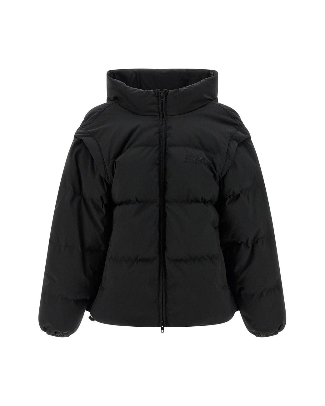 MM6 by Maison Margiela Black Puffer Jacket
